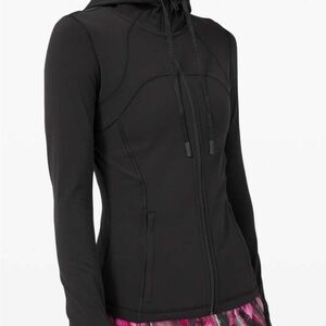 Lululemon Black Hooded Define Jacket Nulu